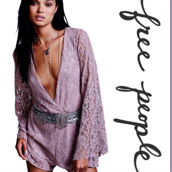 Free People Pants - Free People | Lace Romper Size Small